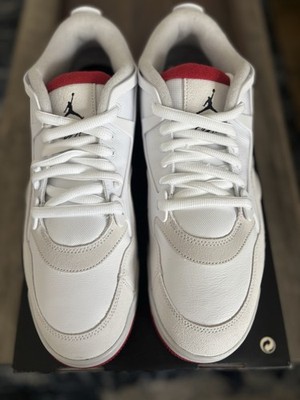 Size 12 - Nike Air Jordan 4 RM White Varsity Fire Red Black FQ7939