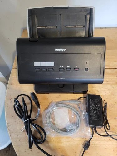 Brother ADS 2400N  High speed duplex A4 Colour Scanner Mac and PC Win 11
