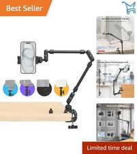 22 Inch Magic Arm Clamp Overhead Phone Mount Flexible Camera Stand