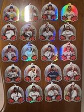 2025 Topps Holiday Oversized Die-Cut Ornaments Inserts Complete Set (20)