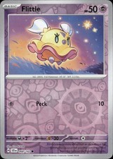 Flittle 068/142 Common Stellar Crown Pokemon Reverse Holo Lightly Played