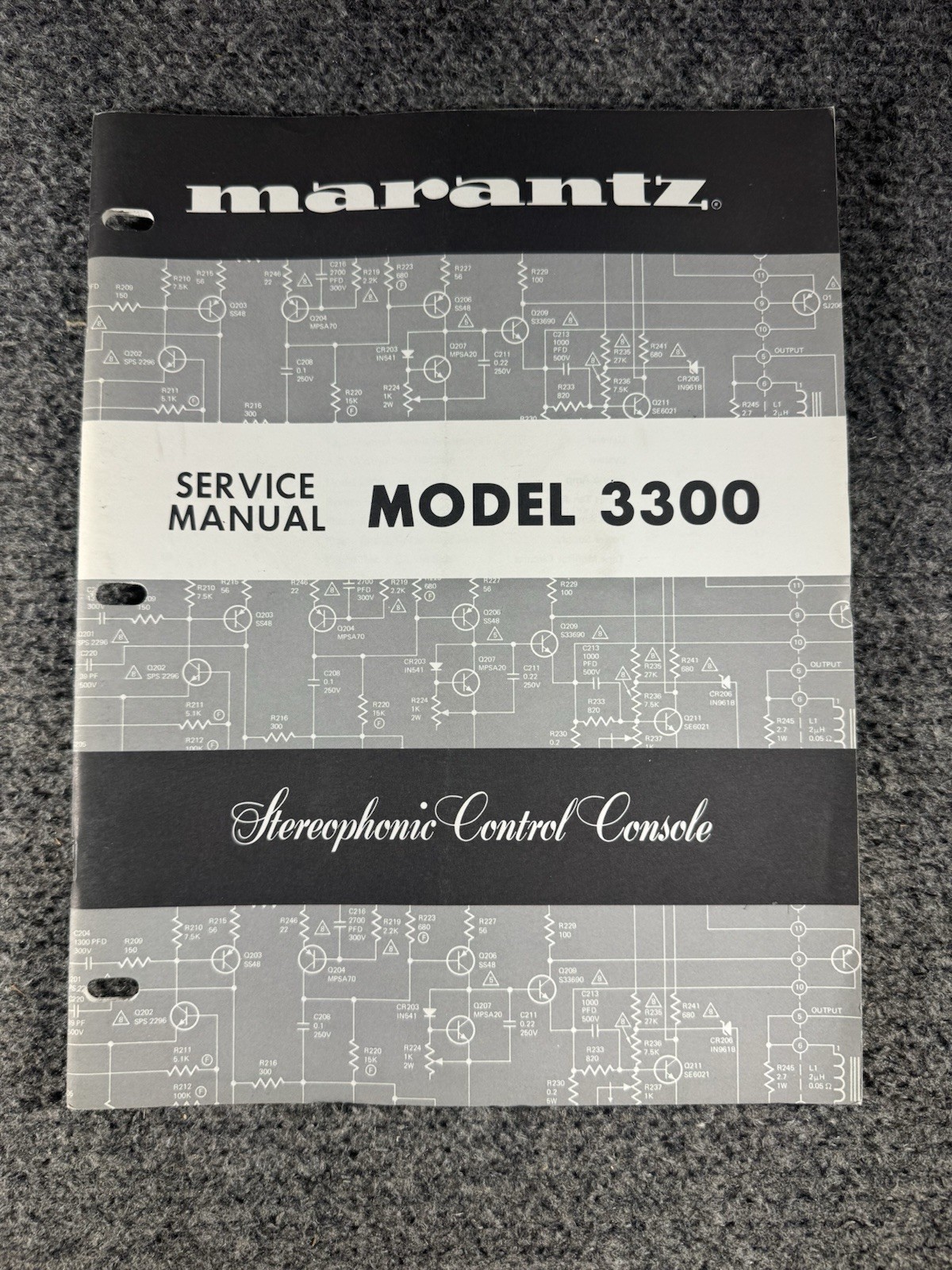 Marantz Model 3300 Factory Service Manual *Original*