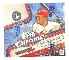 2025 Topps Chrome Update Series Baseball Jumbo Box