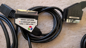 RetroGamingCables SCART Bundle (SNES Super Nintendo, Playstation PS1, Saturn)