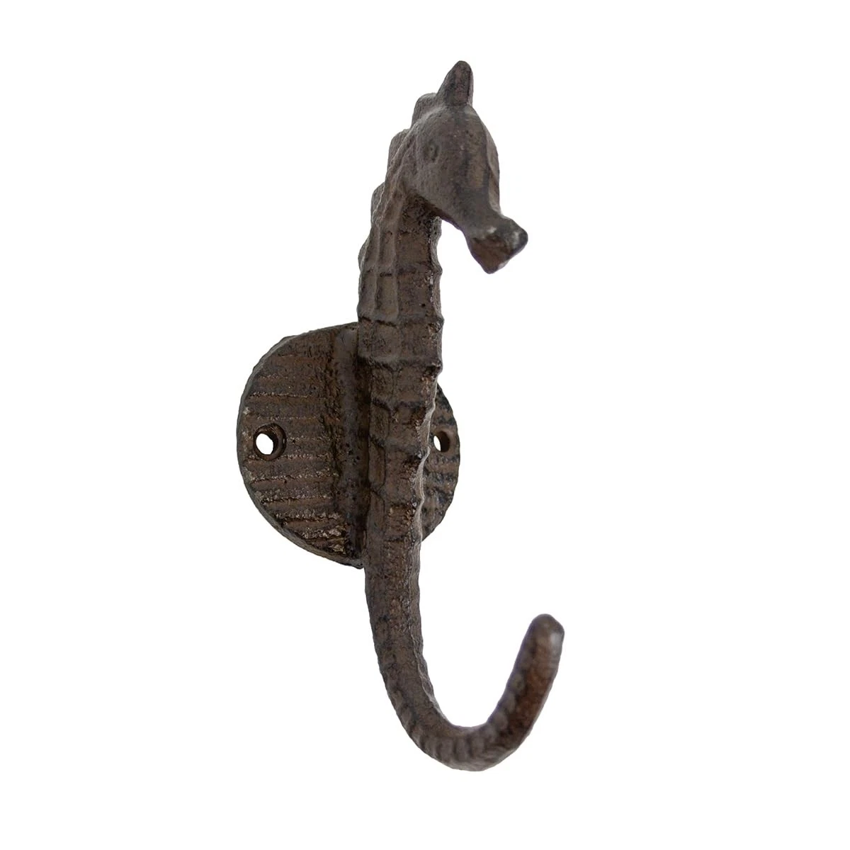 Treasure Gurus Cast Iron Seahorse Wall Mount Hook - Thumbnail 3