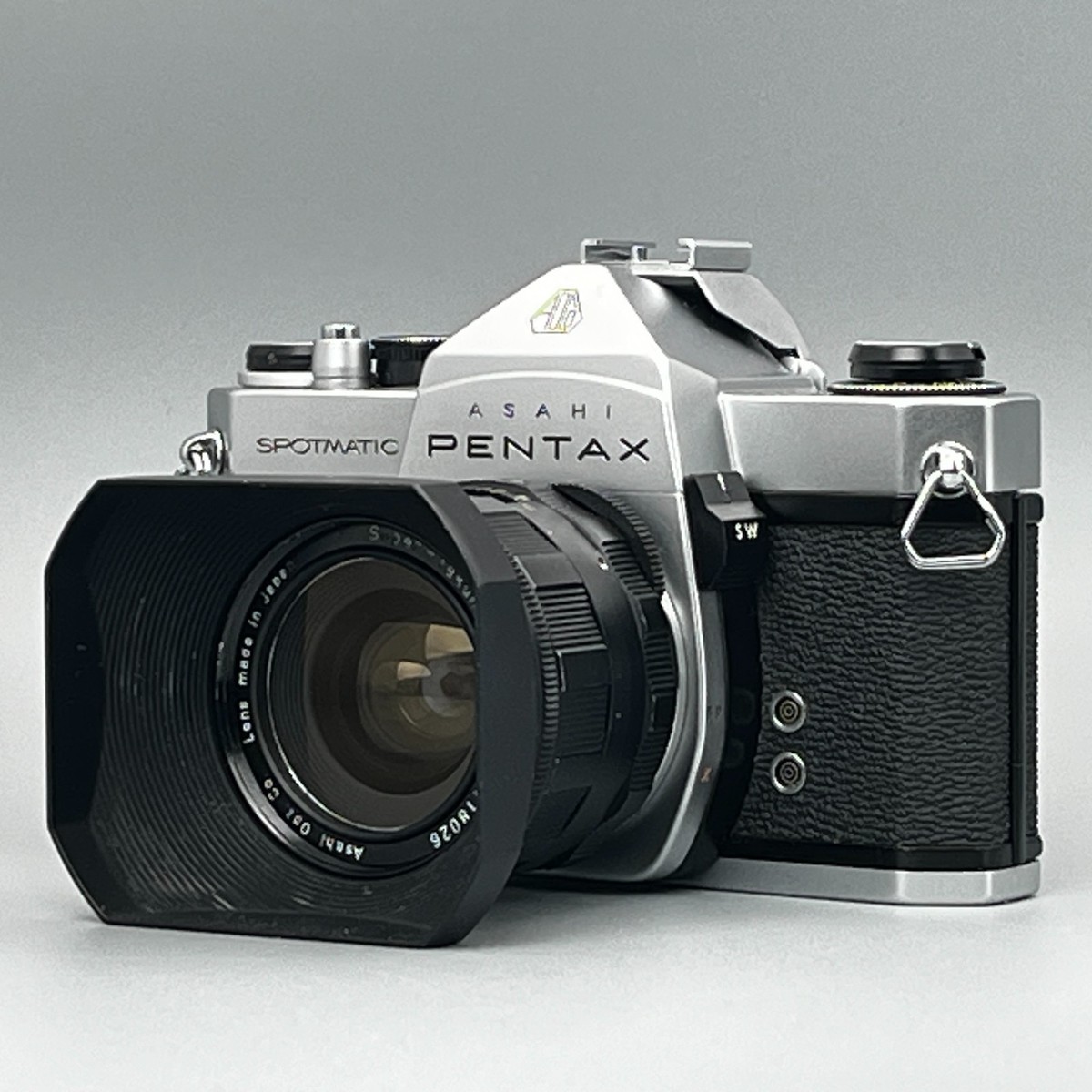 アサヒペンタックス SP SPOTMATIC／TAKUMAR 28mm f3.5 Pentax Spotmatic SP w/ Super-Takumar 28mm f/3.5 Hood Tested EX+4