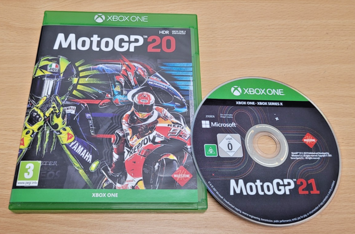 MotoGP 20 | Xbox One | Mint Disc | Boxed | Works on Series X | Motorbike Racing