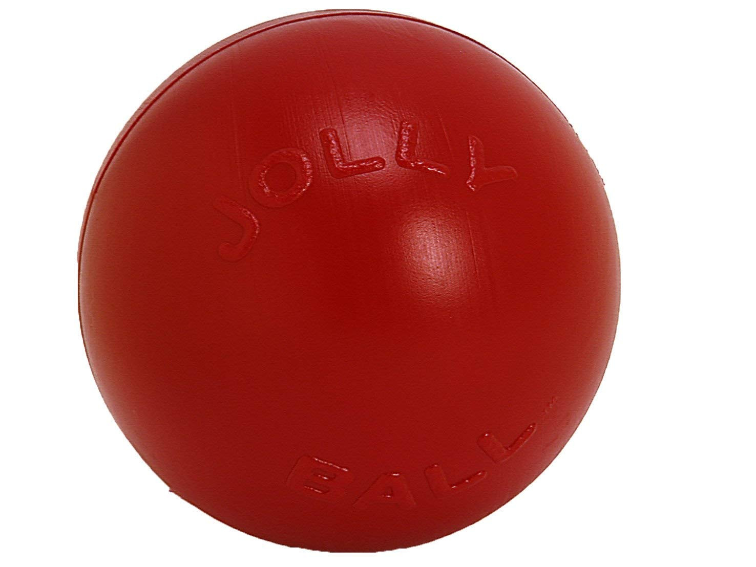 Push-n-Play Ball Dog Toy, 6 Inches/Medium, Red (306 RD)