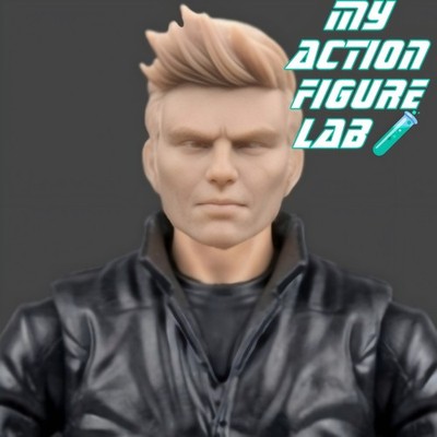 Grand Theft Auto 3D Printed Custom Head Sculpt Unpainted (READ DESCRIPTION)