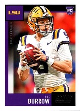 2020 Score Joe Burrow Rookie Card RC #360 Bengals QB. rookie card picture