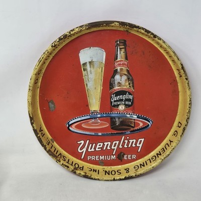 1946 Yuengling Premium Beer 13'' Serving Tray Pottsville Pennsylvania