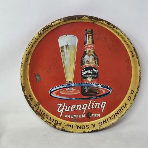 1946 Yuengling Premium Beer 13" Serving Tray Pottsville Pennsylvania