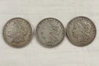 NobleSpirit (TSC) Desirable 3x 1921 Morgan Silver Dollar Lot Mixed Cond.