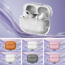 For Airpods Pro 3 2025/4th 3 2 1st Shockproof Rubebr Hybrid Clear Earphone Case
