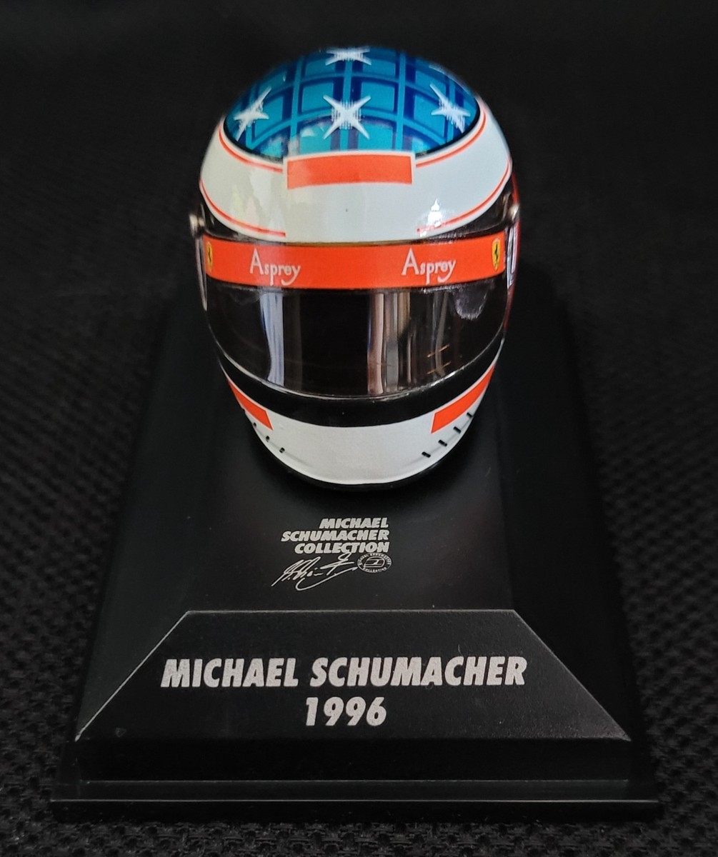 M*a様 Schumacher シュマッカー Mission FT(おまけ中古ボ Minichamps 510389601 Bell Helmet M. Schumacher 1996 1 8 MIB for