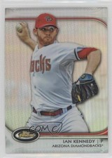 2012 Topps Finest Refractor Ian Kennedy #23 0ed