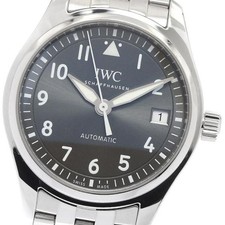IWC SCHAFFHAUSEN PILOT'S WATCH 36 IW324002 36mm SS Gray Dial Automatic #C298 6