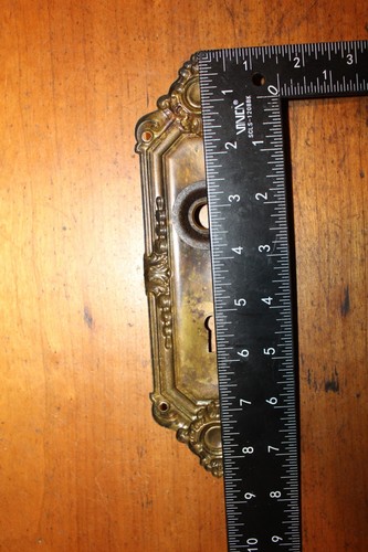 Antik Russell & Erwin St Julien M-12900 Schmiedebronze Rosette um 1909 S-226 - Bild 4 von 7