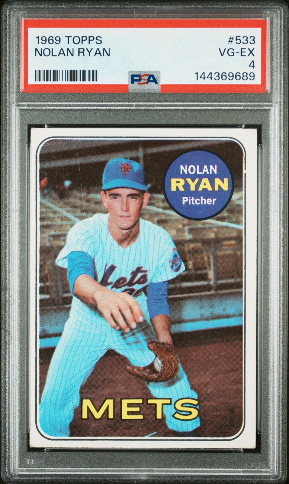 1969 Topps - High # Nolan Ryan #533 PSA 4, New Listing - a beautiful card!