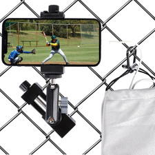 Cell Phone Fence Mount for Iphone, Gopro, Insta360, and Other Action Cameras, Me