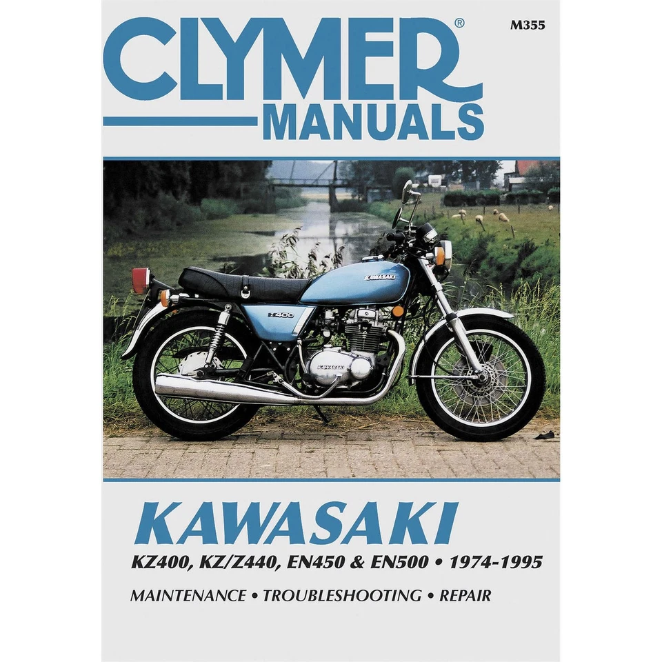 Manual Clymer para Kawasaki KZ400 a EN500 CM355 Foto 2 de 4