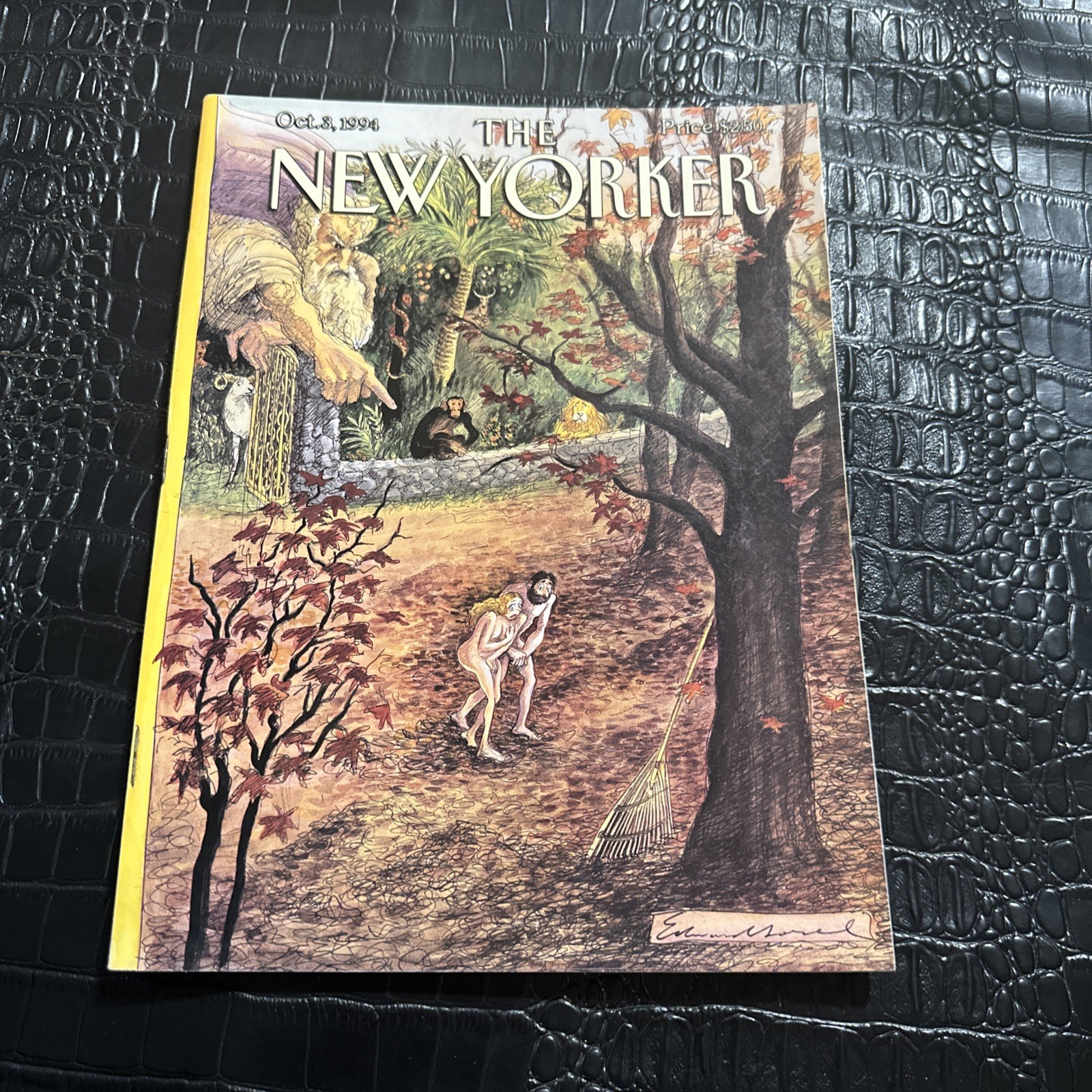 The New Yorker Magazine October 3, 1994 - Adam And Eve