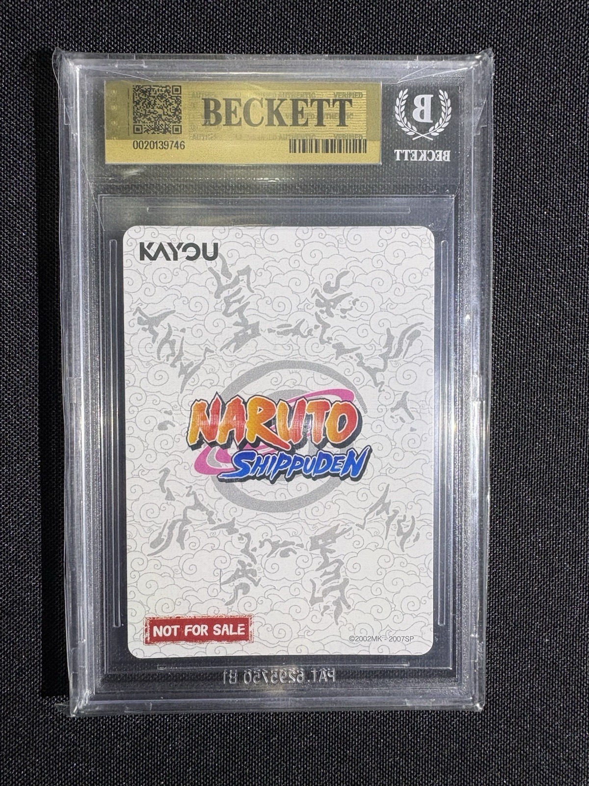 2025 Kayou Naruoto Promo - PSA Exclusive  - Naruto Uzumaki  - BGS 10 Pristine view 2