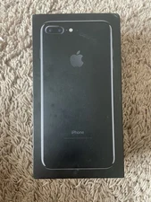 iPhone 7 Plus-Jet Black -Box Original Retail Box Only