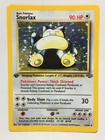 New Listing1st Edition Holo Snorlax Card Jungle 11/64 - Altered (see desc) - Holo Bleed(?)