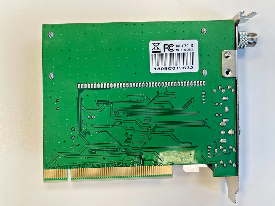 Lote de 20 KWORLD Analog Lite PCI TV Sintonizador Placa de Tarjeta de Captura solamente Foto 3 de 4