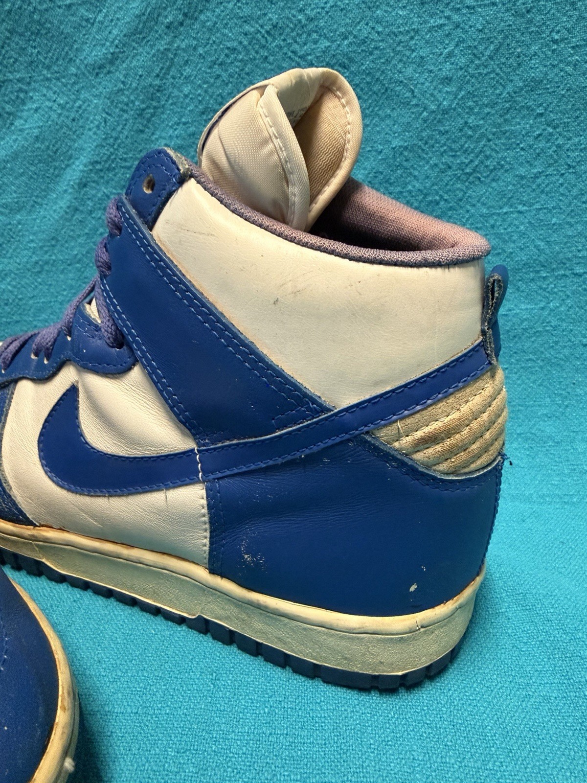 VTG 1985 Nike Dunk High Kentucky Wildcats Size 9.5 BTTYS OG 80's Rare Korea image 4