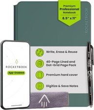 Rocketbook Pro 2.0 Reusable Smart Notebook 8.5x11