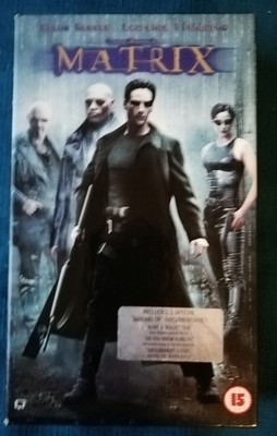 The Matrix (VHS, 1999) Video Collectable Cardboard Box Edition