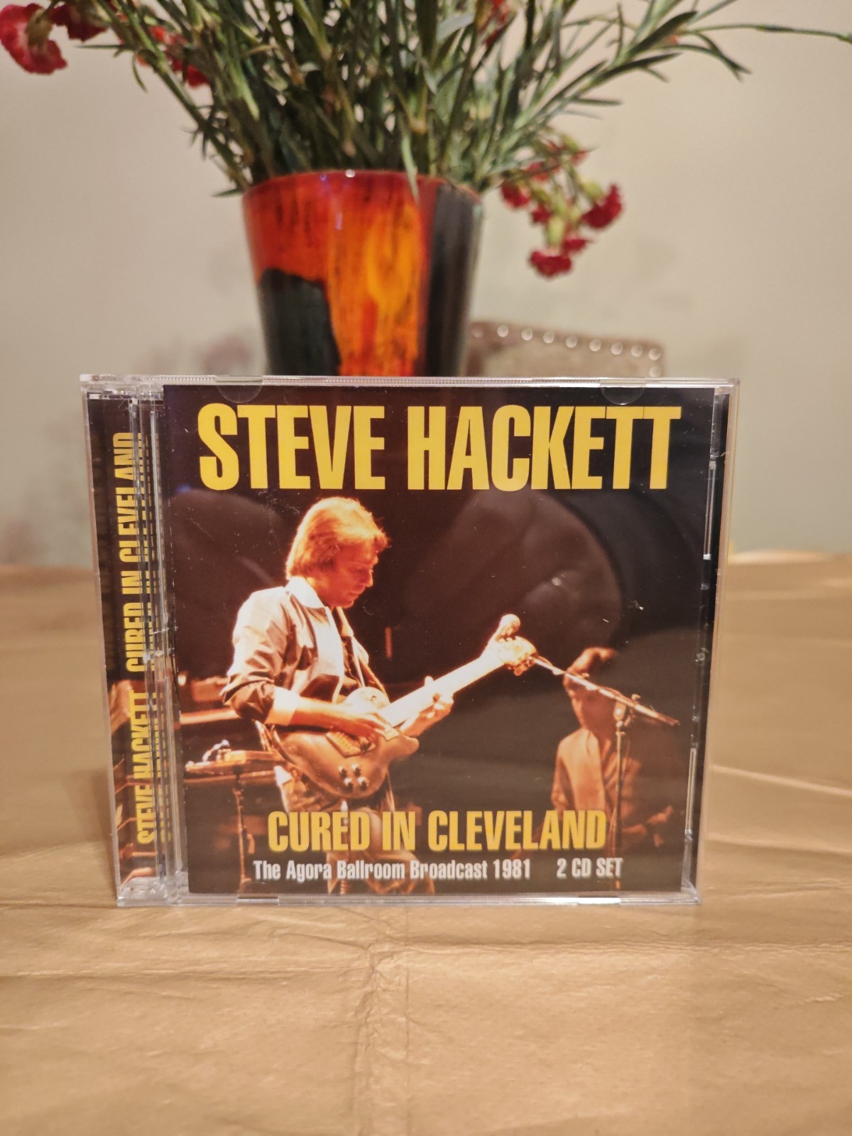 Steve Hackett CD Cured in Cleveland CD Live Agora Ballroom 2-CD . Free Post