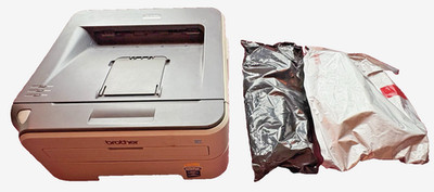 Brother HL-2170W Workgroup Laser Printer TESTED WORKS 2 Toners No Cable or Drum