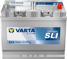 VARTA E23 Blue Dynamic 12V 70Ah 630A Autobatterie 570 412 063 inkl. 7,50 € Pfand