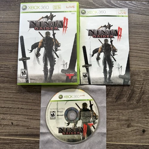 Ninja Gaiden II 2 (Xbox 360, 2008) CIB Complete W Manual, Install Tested, Works