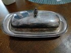 Vintage Silver Butter Dish And Gravy/Sauce Boat — photo 5