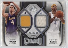2009 SP Game Used Combo Materials 274/499 Luke Walton Kenyon Martin #CM-MW 2t8
