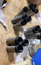 USED SET OF 5C COLLETS - 1/16th to 1 UNBRANDED No INTERNAL THREAD