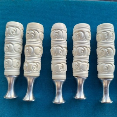 1 PIECE  Pipe Tampers Handmade high grade Block Meerschaum by CPW