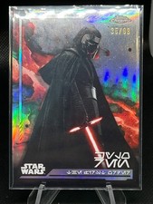 2024 Topps Chrome Star Wars Kylo Ren /99 Aurebesh Refractor