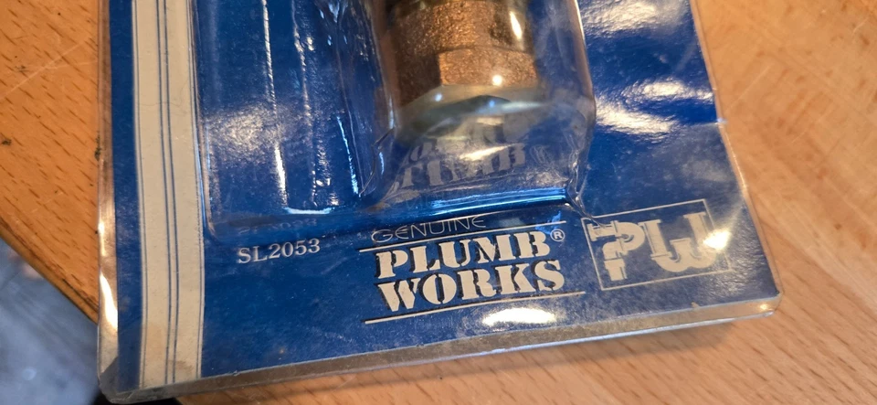 Válvula de inodoro flotador Ball Cock de colección LATÓN MACIZO plomada mundo NUEVO Foto 4 de 4