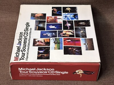 MICHAEL JACKSON Tour Souvenir CD Single JAPAN-ONLY 5 x 5