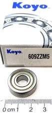 Bearing 609 ZZ 609zz 609Z 609z dimension 9x24x7 KOYO JAPAN SAME DAY SHIPPING
