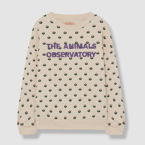 $ 99 The Animals Observatory Kinderbeige Blume Bär Pullover Größe 12
