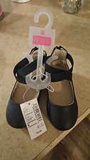 The Childrens Place toddler Girls Bendable Ballet Flats Size 6 Black In Color