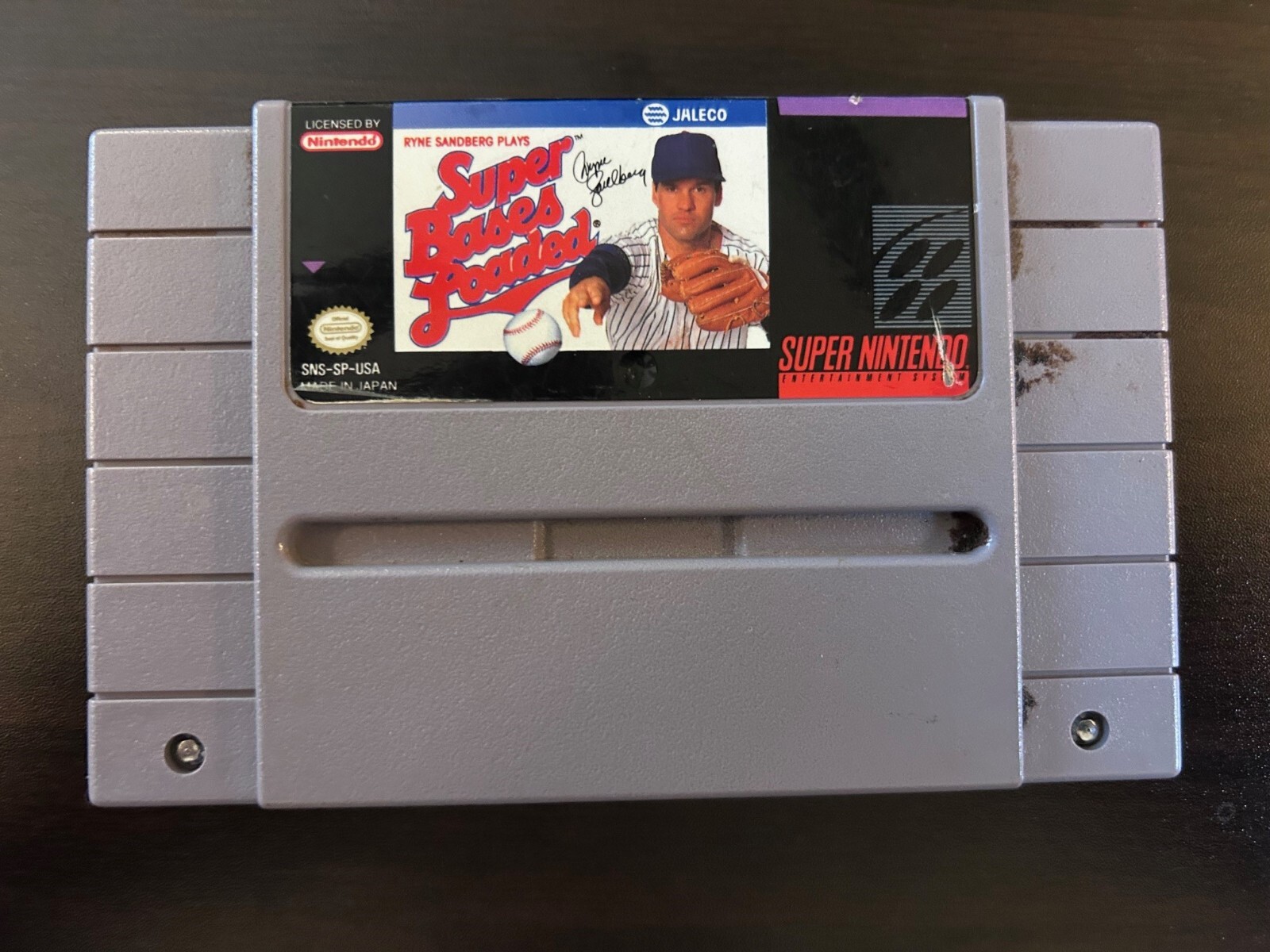 Super Bases Loaded (Super Nintendo Entertainment System, 1991)  Cartridge Only
