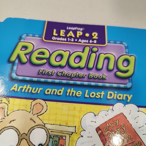 Arthur & The Lost Diary Reading Grades 1-3 Ages 6-8 LeapFrog Leap 2 - Picture 3 of 5