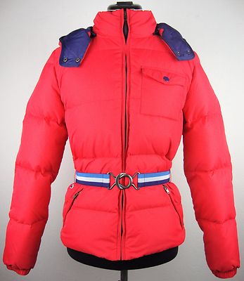 LACOSTE LIVE Daunenjacke Down Jacket Damen Jacke Kapuze Gr.L NEU mit ETIKETT